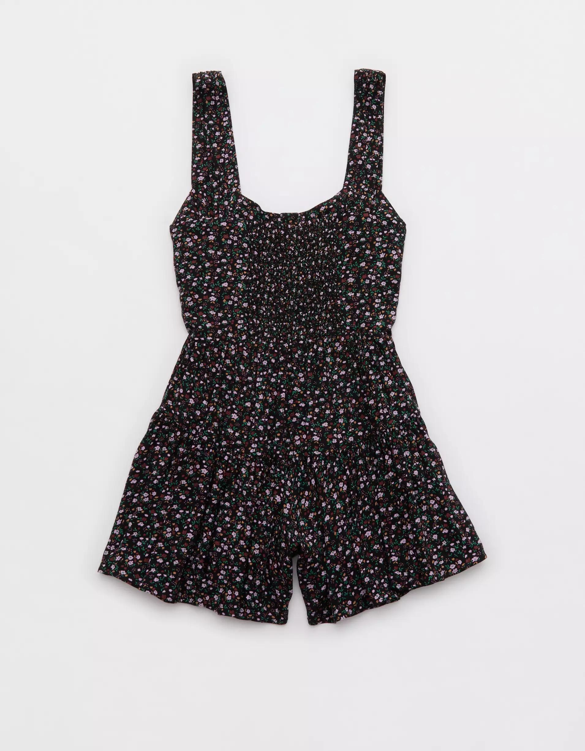 Aerie Floral Romper Product Image