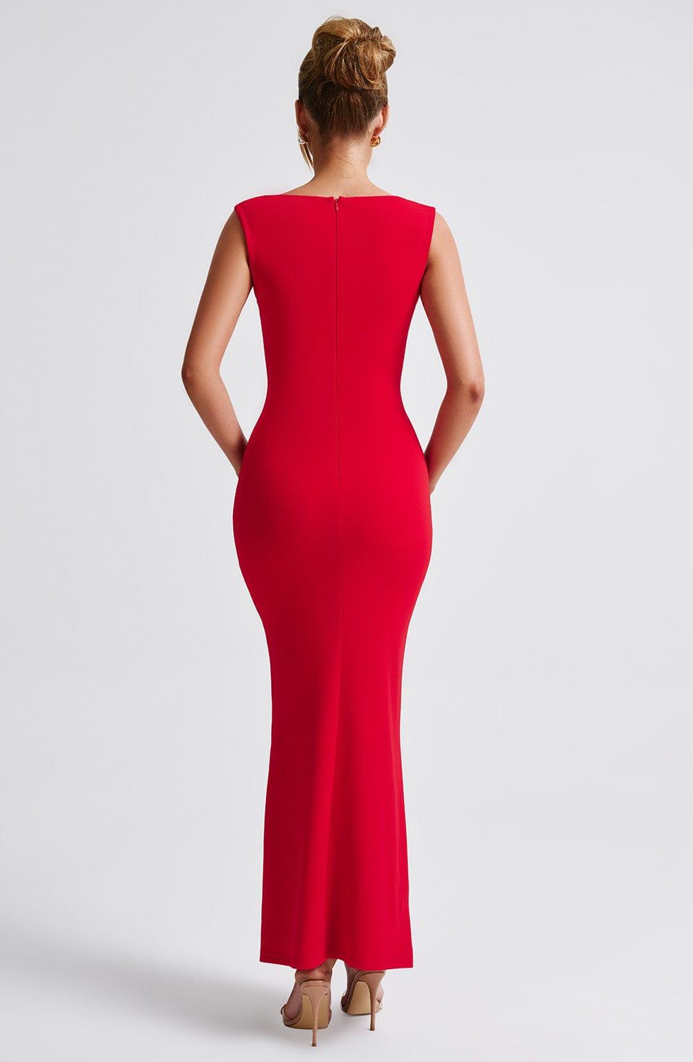 Helena Maxi Dress - Red Product Image