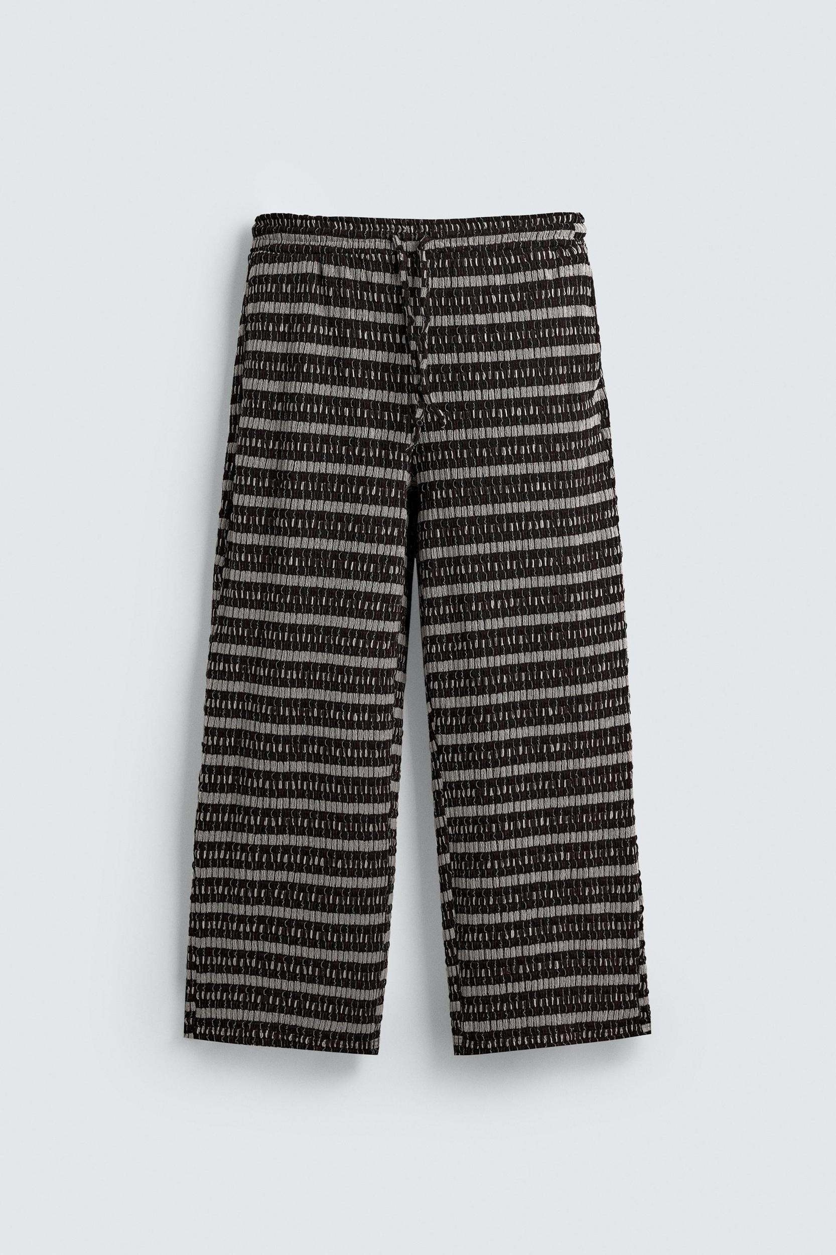JACQUARD KNIT PANTS Product Image