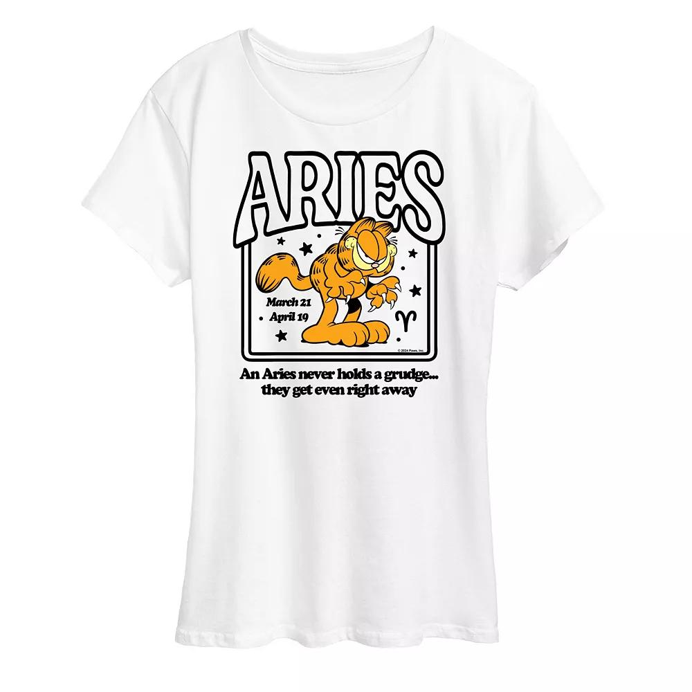Women's Garfield Aries Graphic Tee,  Product Image