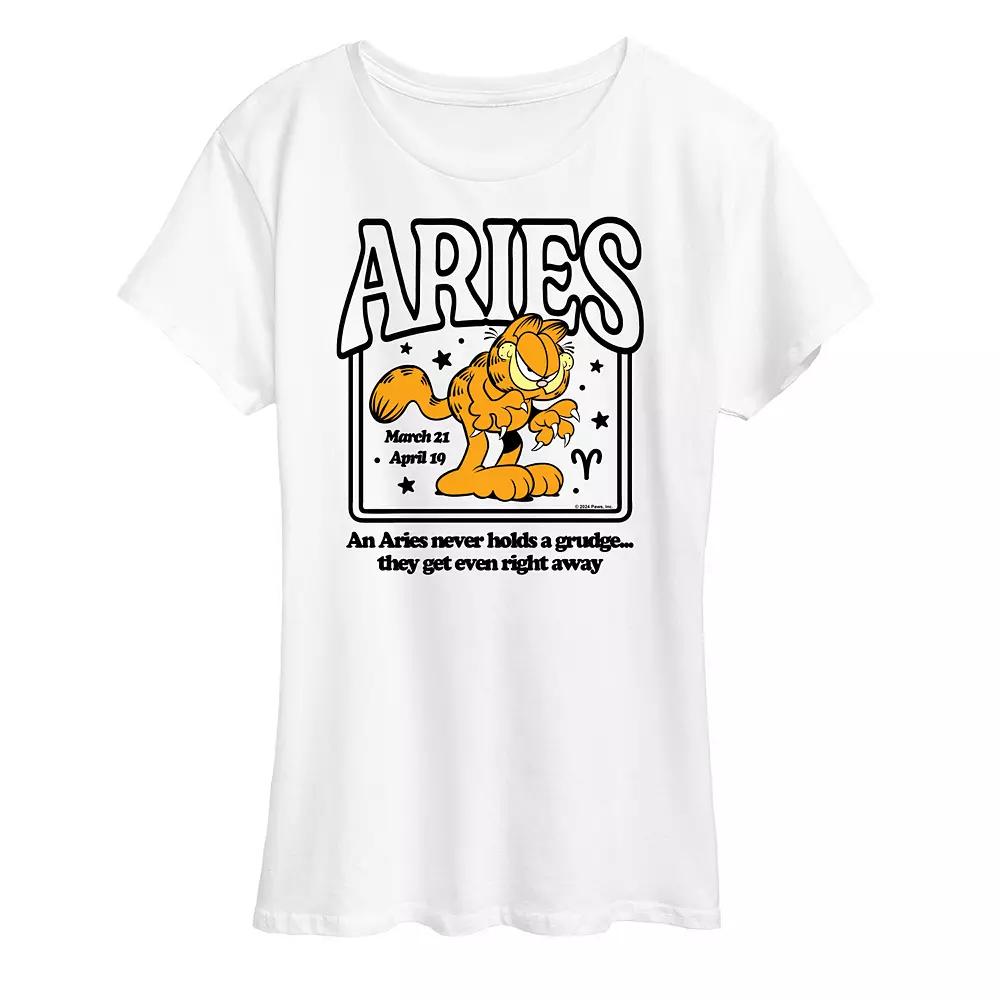 Women's Garfield Aries Graphic Tee,  Product Image