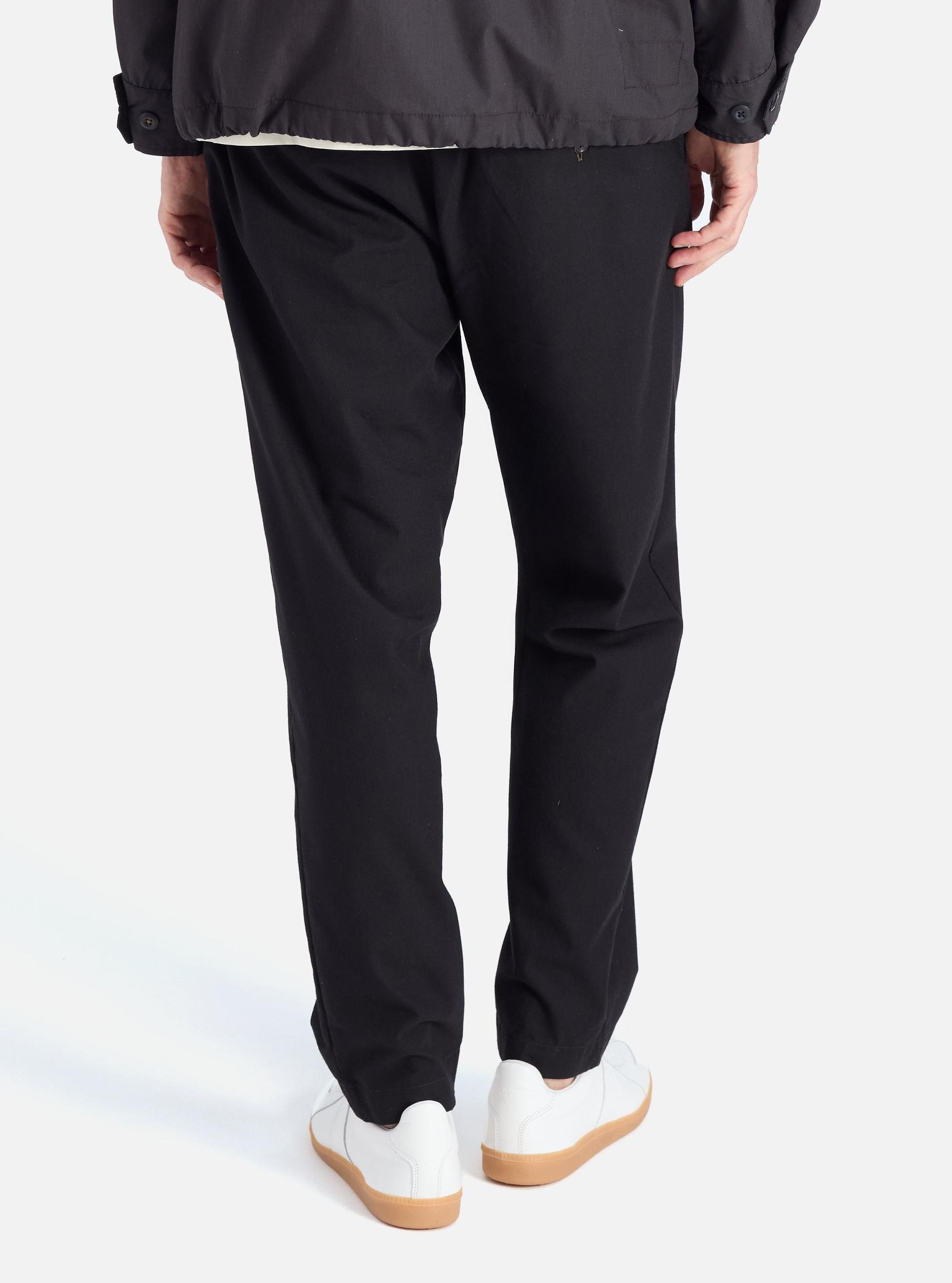 Black Valencia Cotton Military Chino Product Image