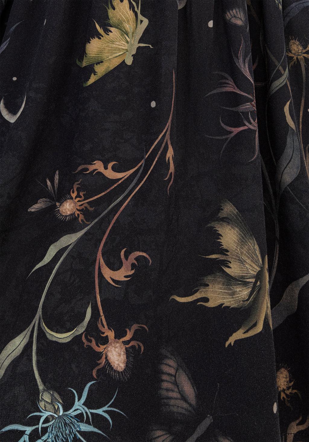 Rosanella Floral Print Mini Smock Dress Product Image