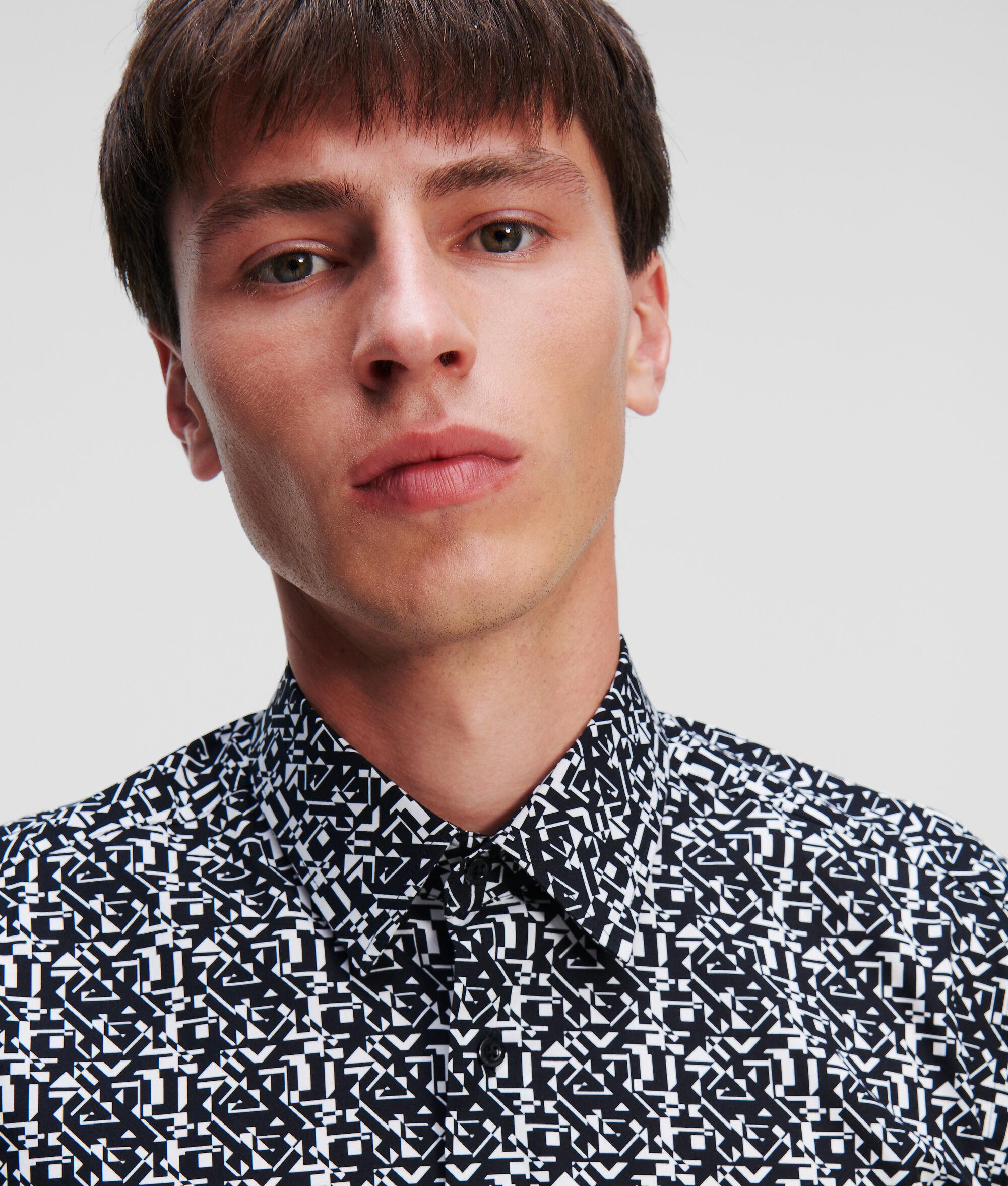 Modern Fit Patterned Shirt  Product Image