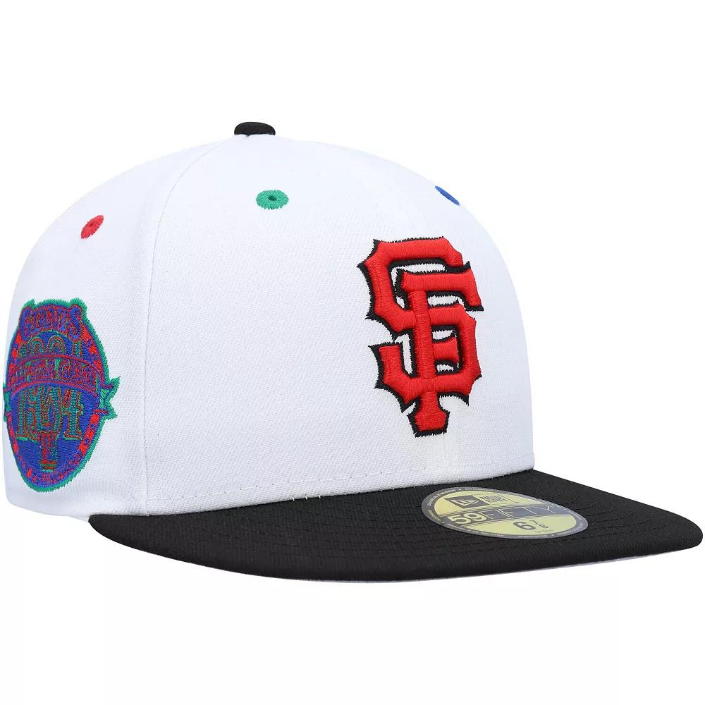 Men's New Era White/Black San Francisco Giants 1984 MLB All-Star Game Primary Eye 59FIFTY Fitted Hat,  Product Image