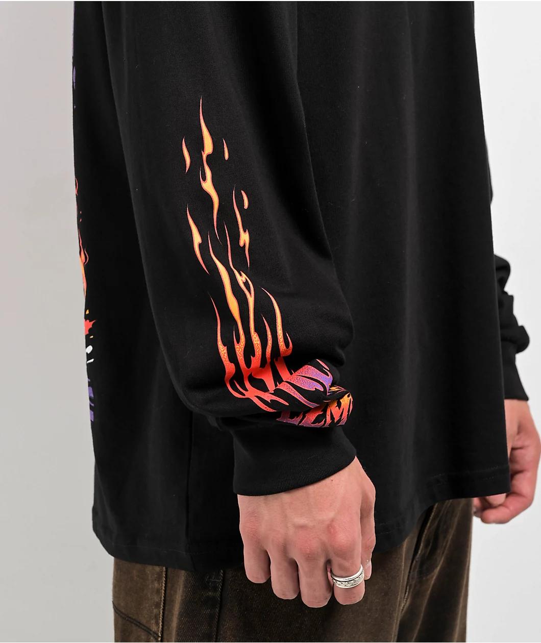 LZMFG Sacred Black Long Sleeve T-Shirt Product Image