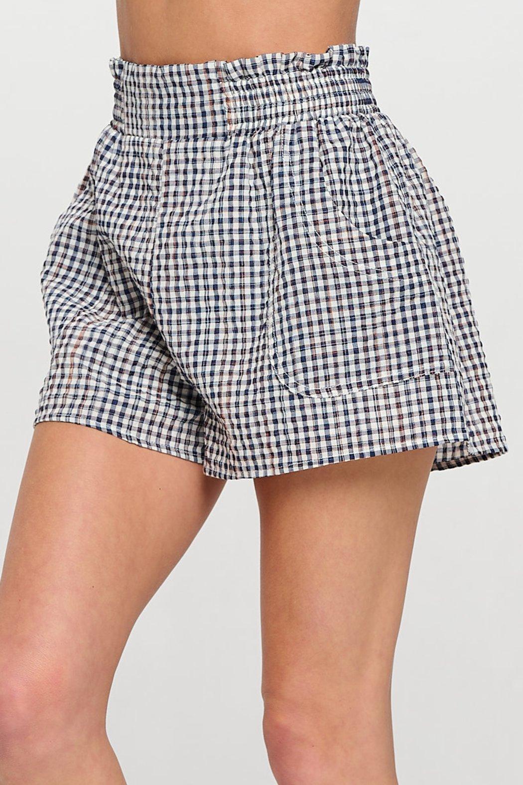 Sienna Plaid Shorts Product Image