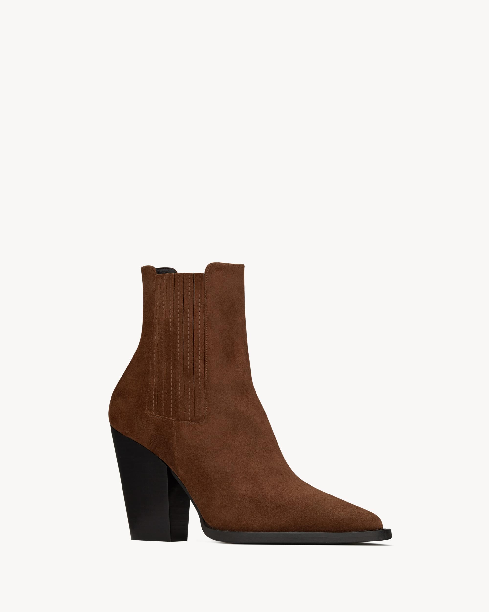 THEO chelsea booties in suede Product Image