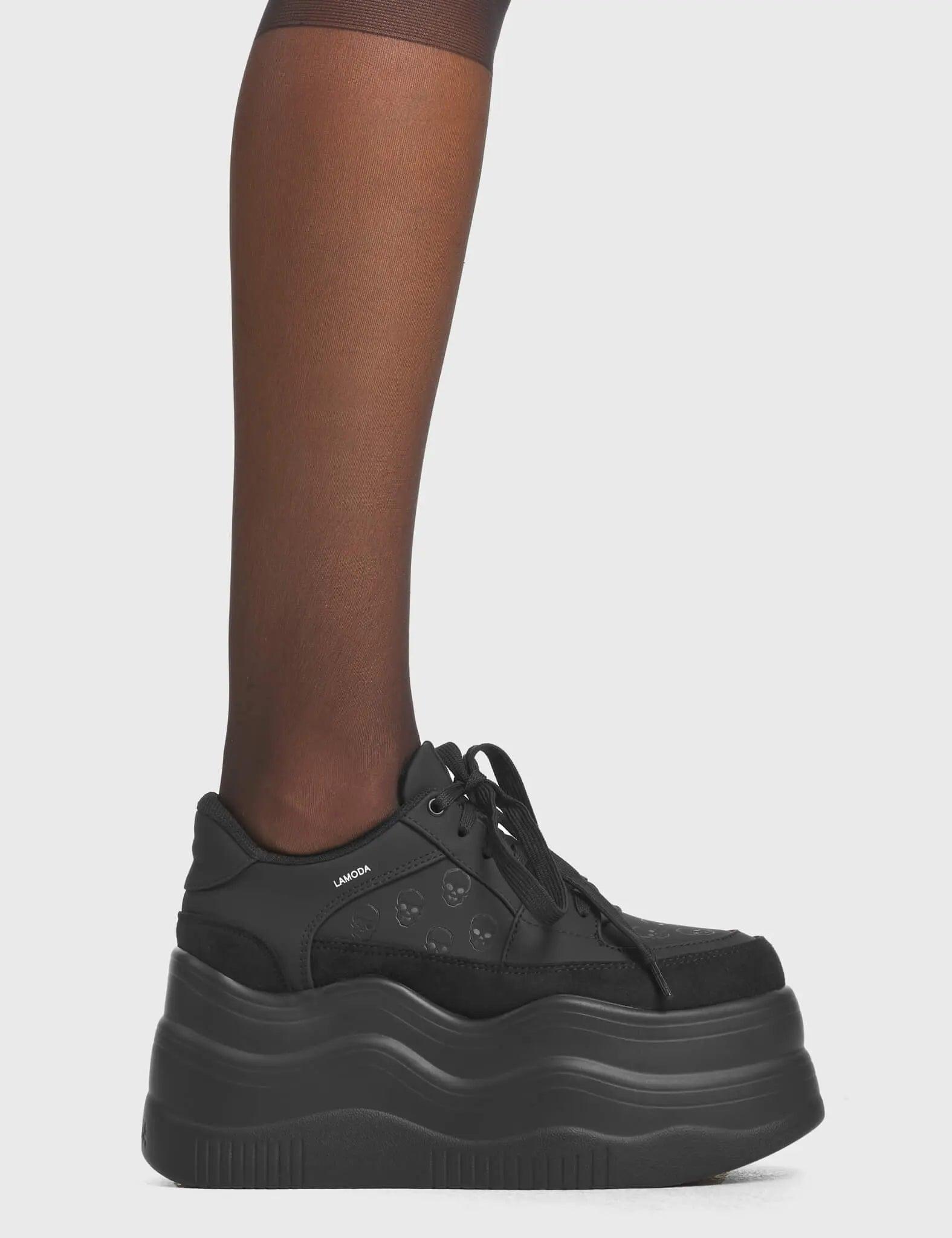 Spacey Chunky Platform Sneakers Product Image