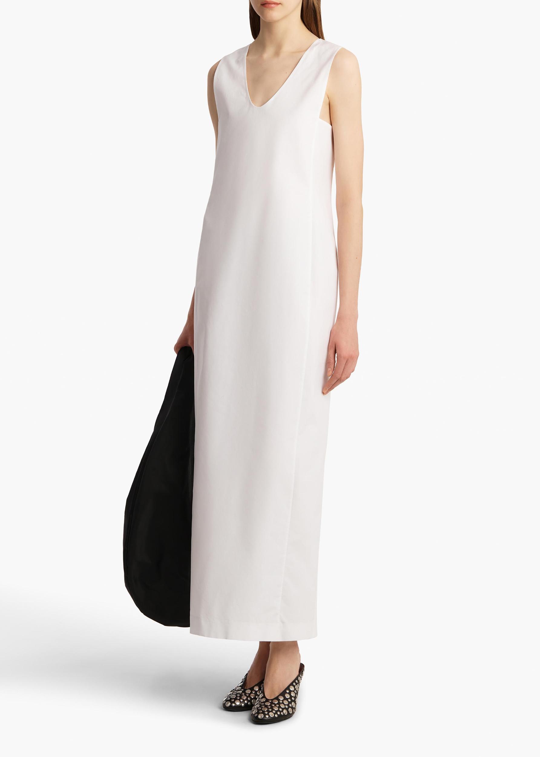 Avery Dress in White Product Image
