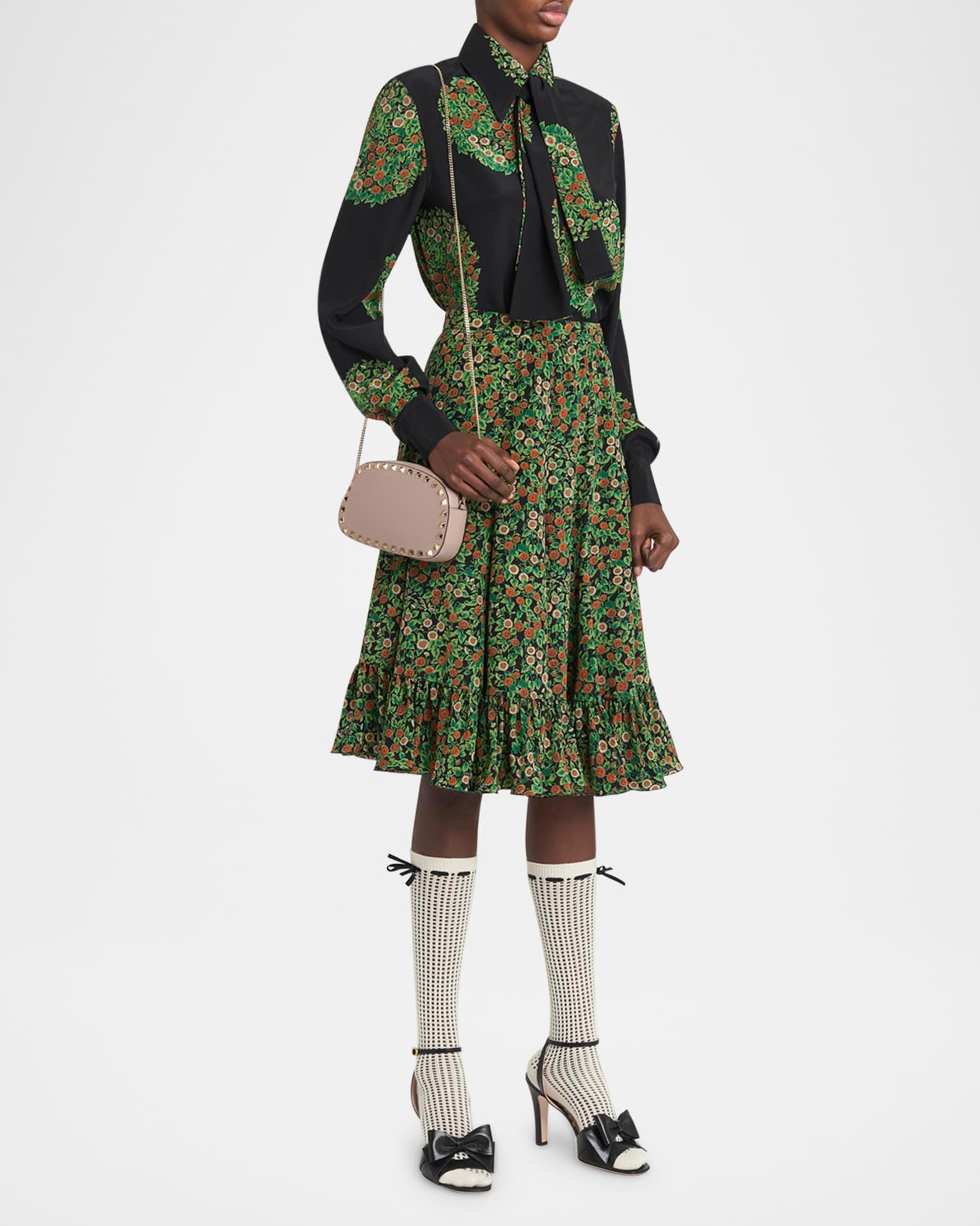 Mini Rockstud Leather Crossbody Bag Product Image