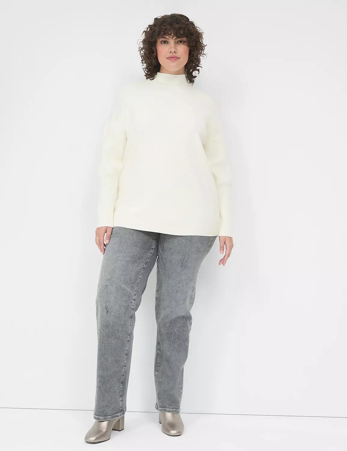 Mock-Neck Sweater Product Image