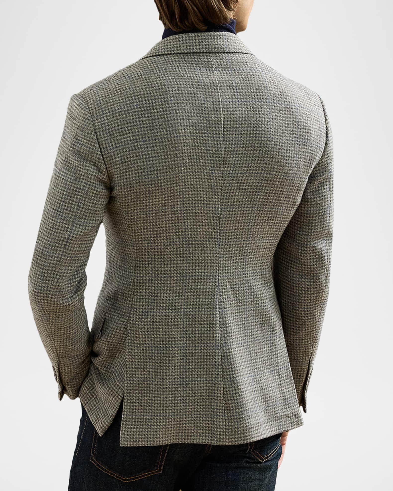 Men's Houndstooth Two-Button Sport Coat Product Image