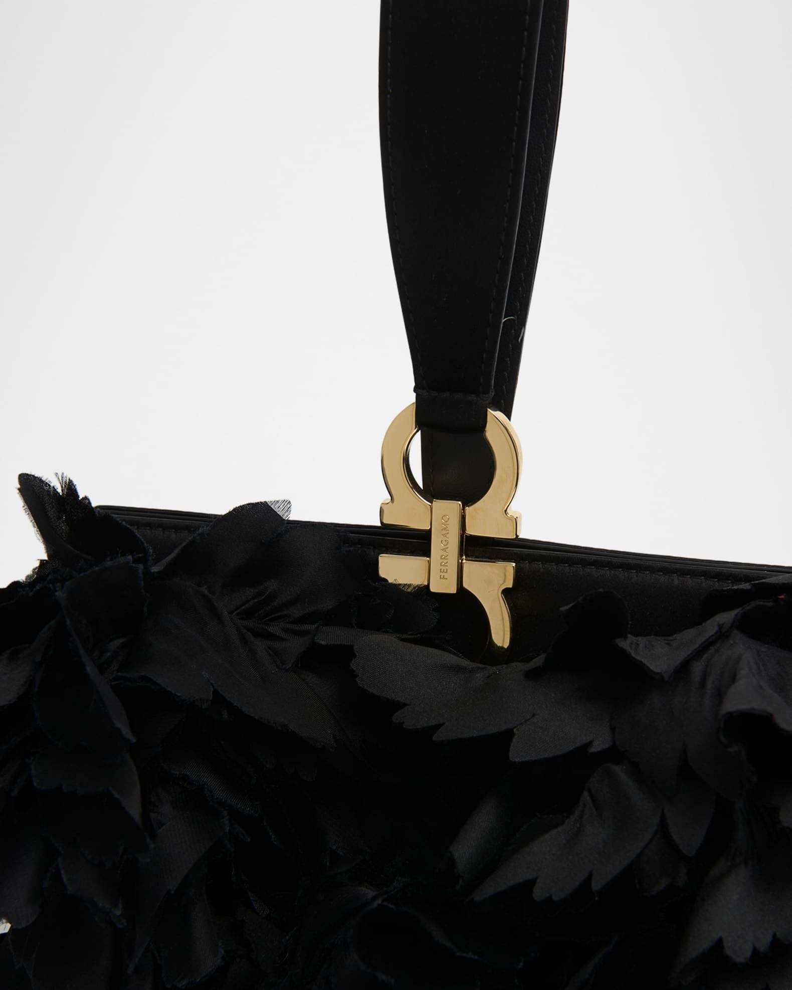 Floral Applique Leather Wristlet Product Image