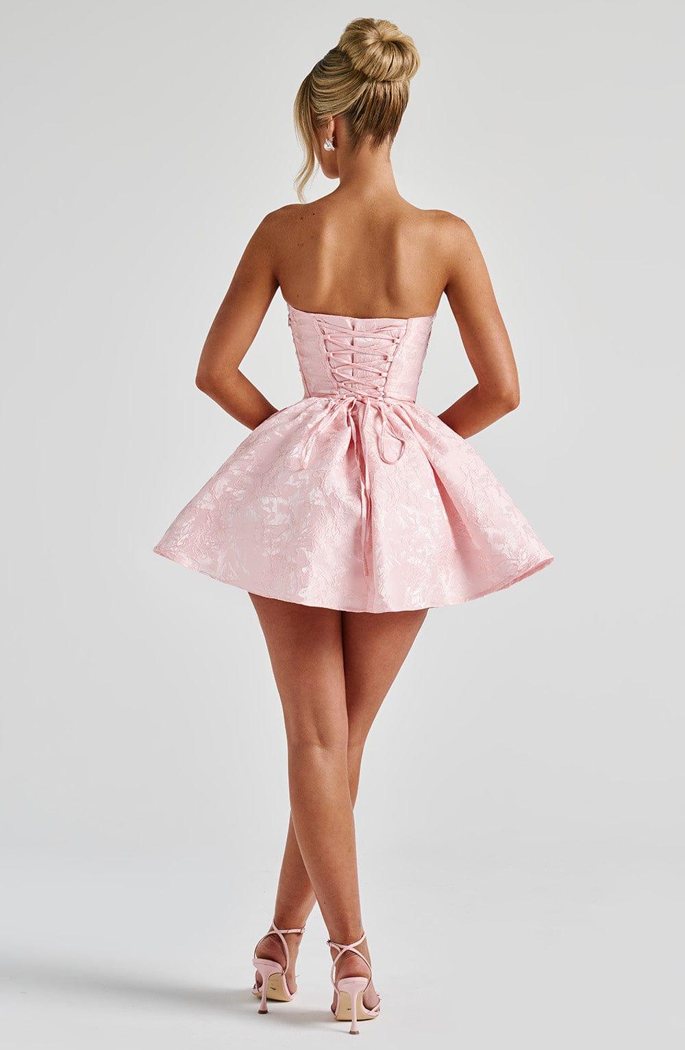 Salome Mini Dress - Blush Product Image