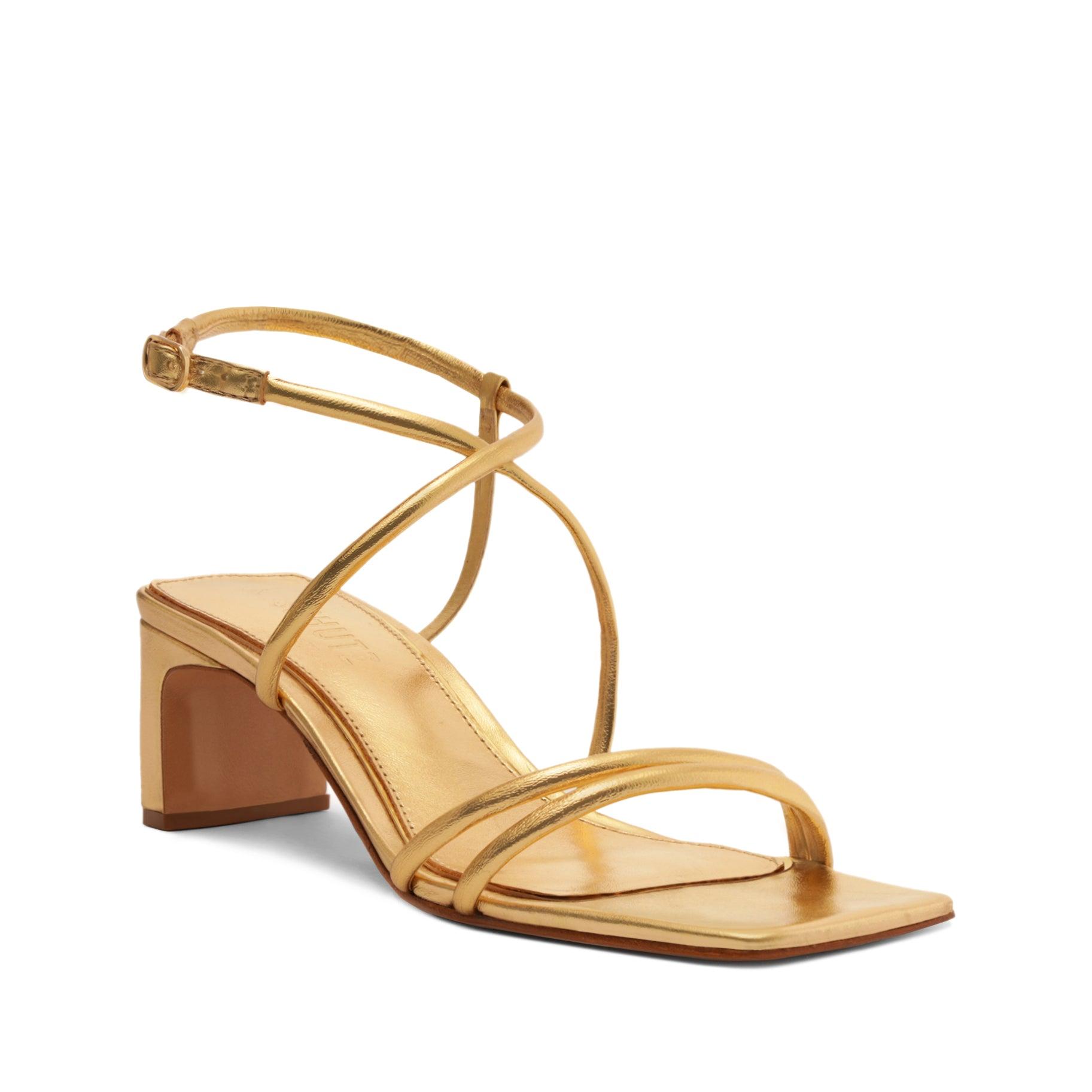 Aimee Block Leather Sandal Female Product Image
