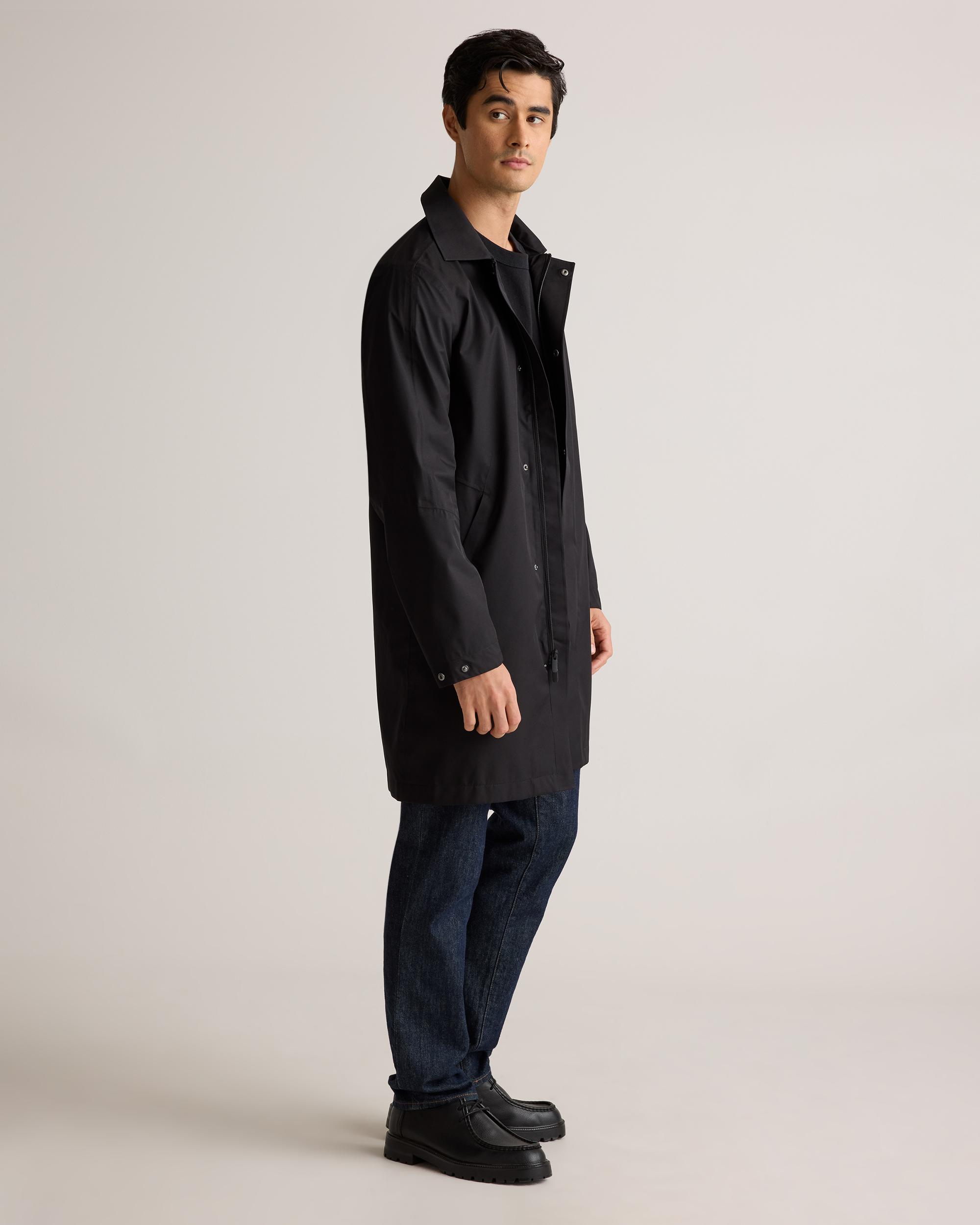 Quince | Men's Weatherproof Long Rain Jacket Polyester/Recycled Polyester Blend Product Image