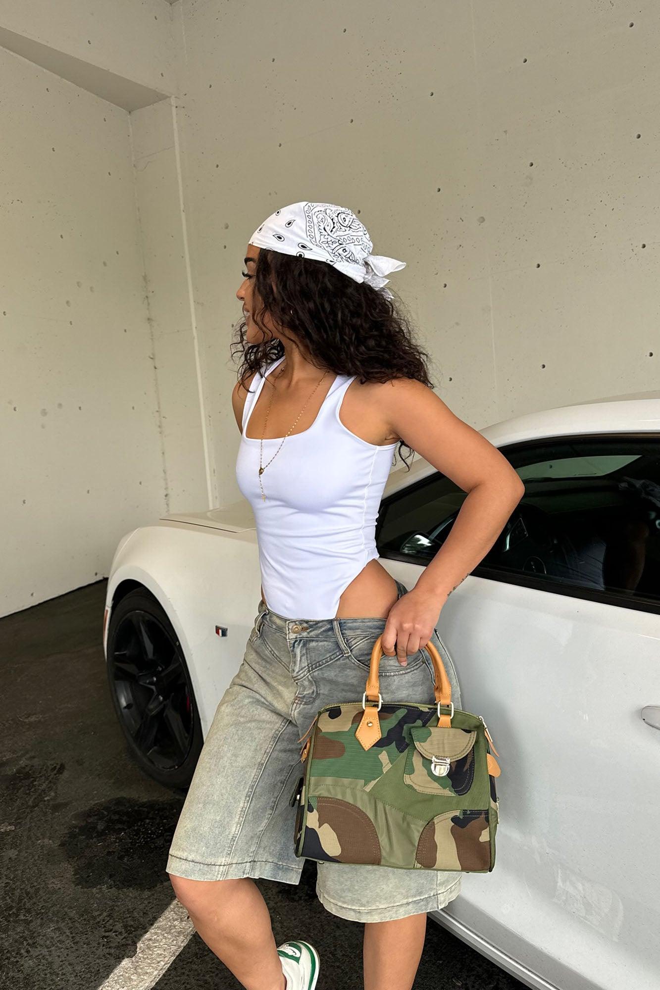 Nissa Non Stretch Denim Jorts - Vintage Wash Product Image