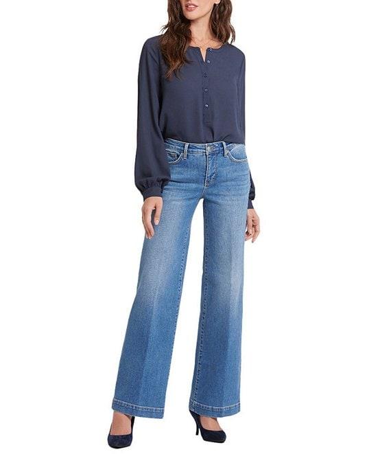 NYDJ Teresa Wide Leg High-Rise Lift Tuck® Jeans Product Image