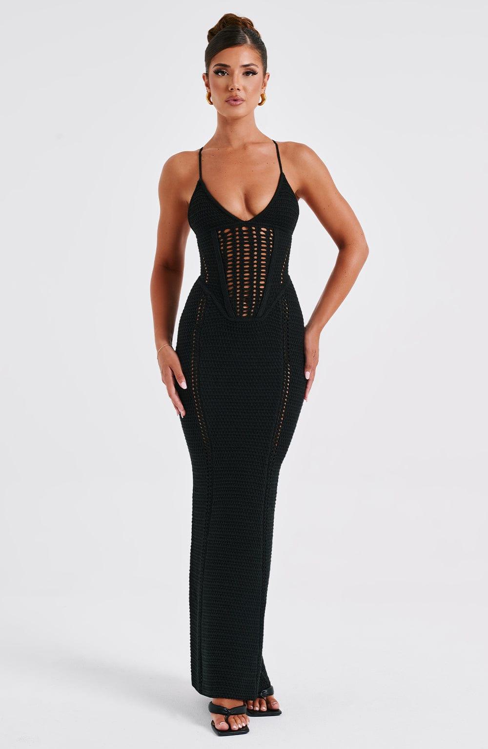 Xanthe Maxi Dress - Black Product Image