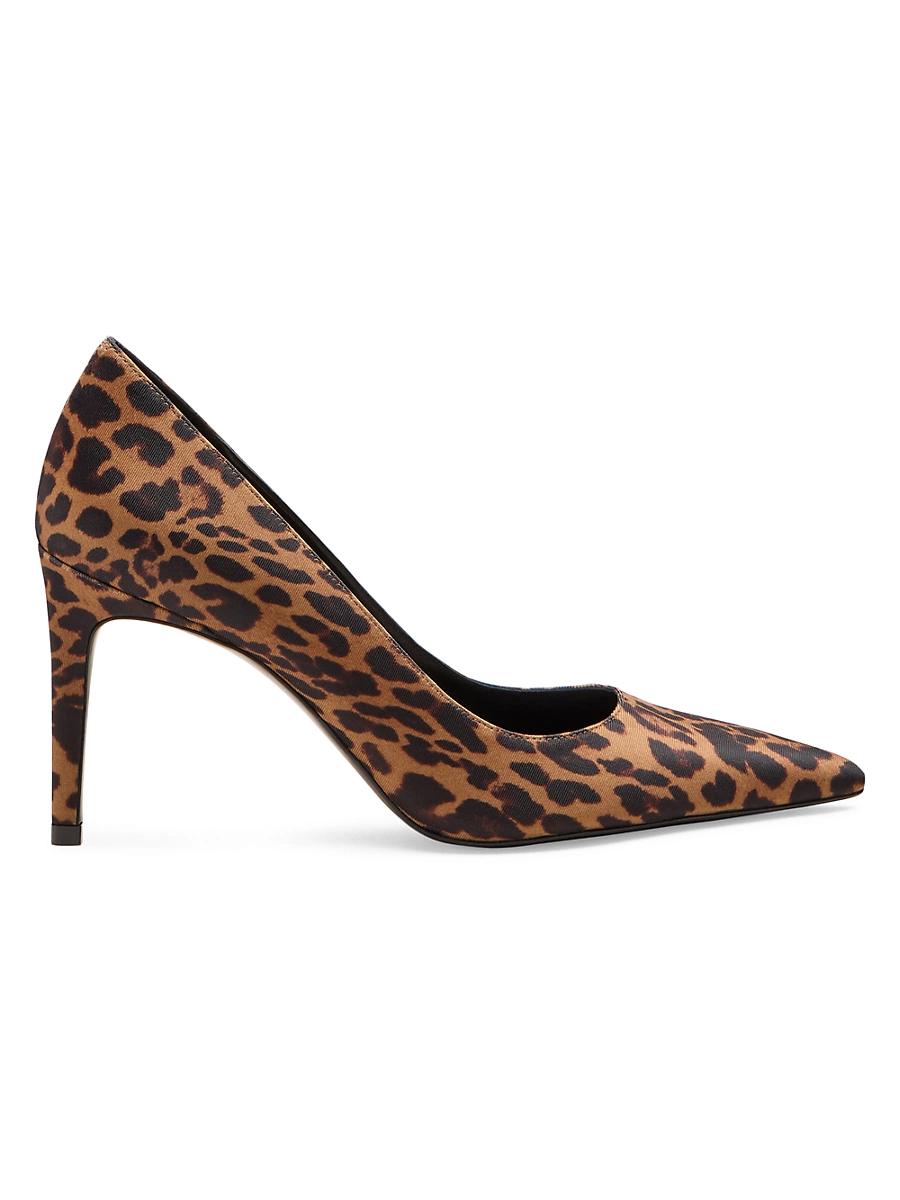 Womens Power 85MM Leopard-Printed Pumps Product Image