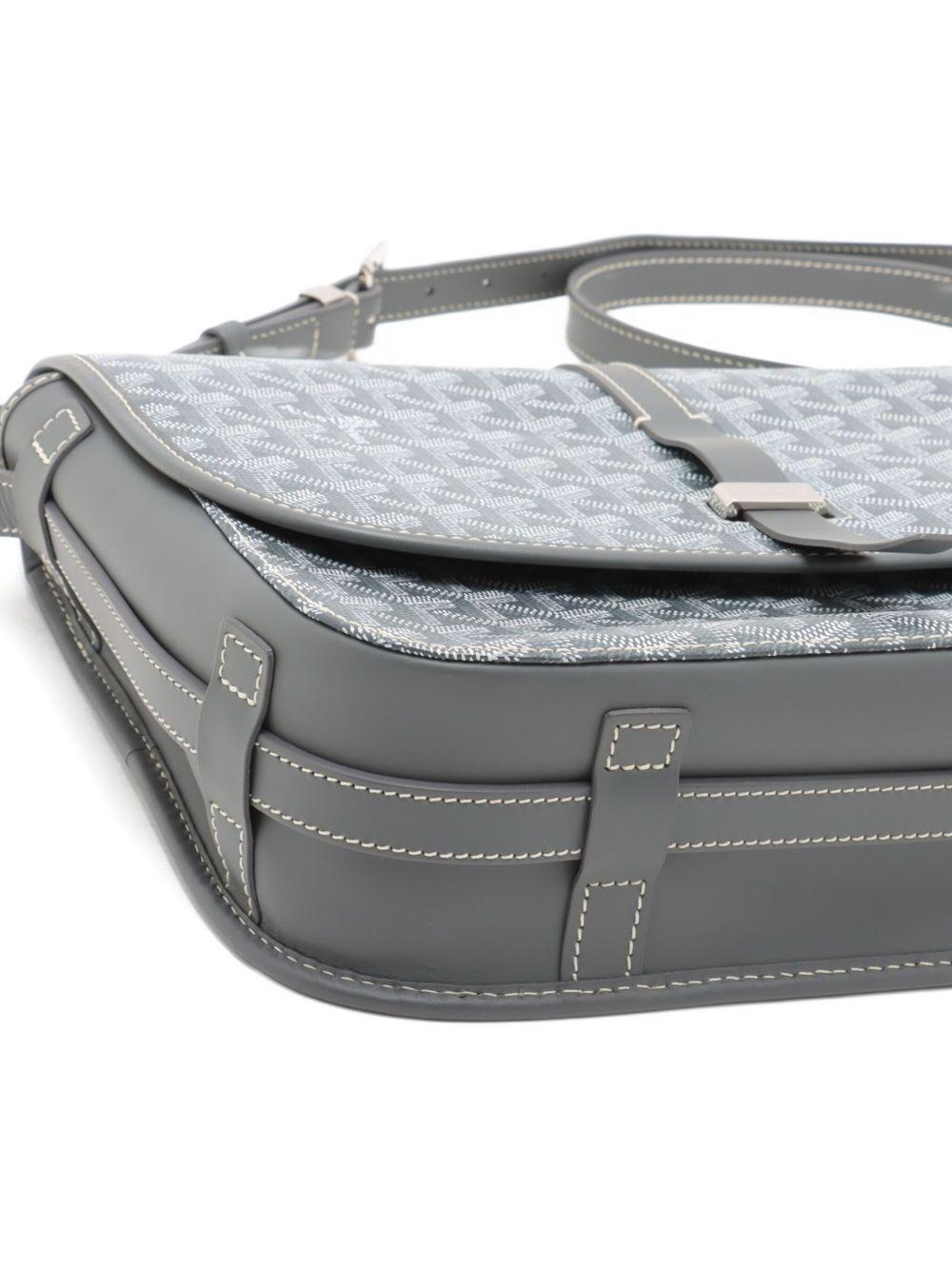 monogram-pattern leather bag Product Image