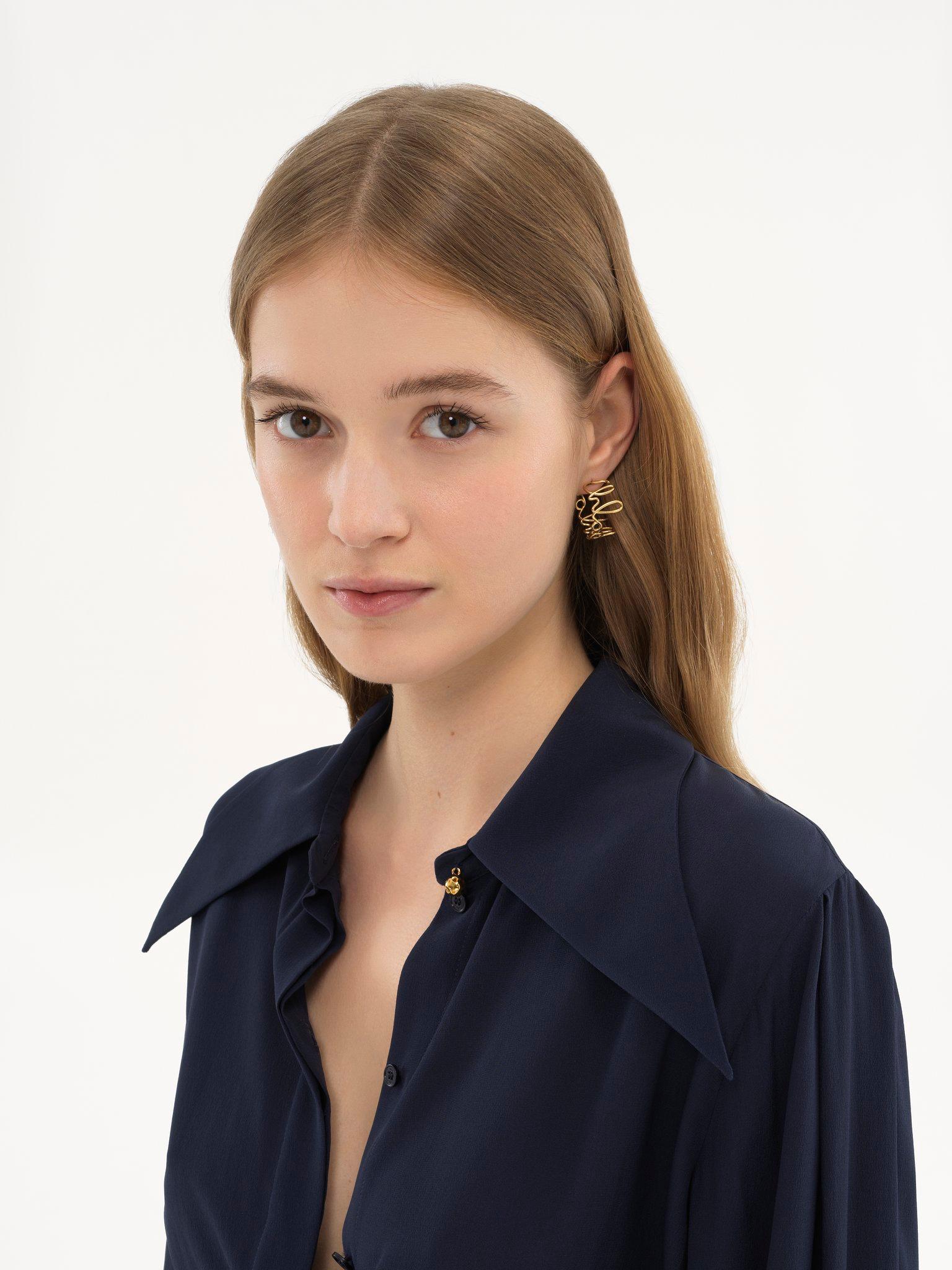 The Chloé Iconic hoop earrings Product Image