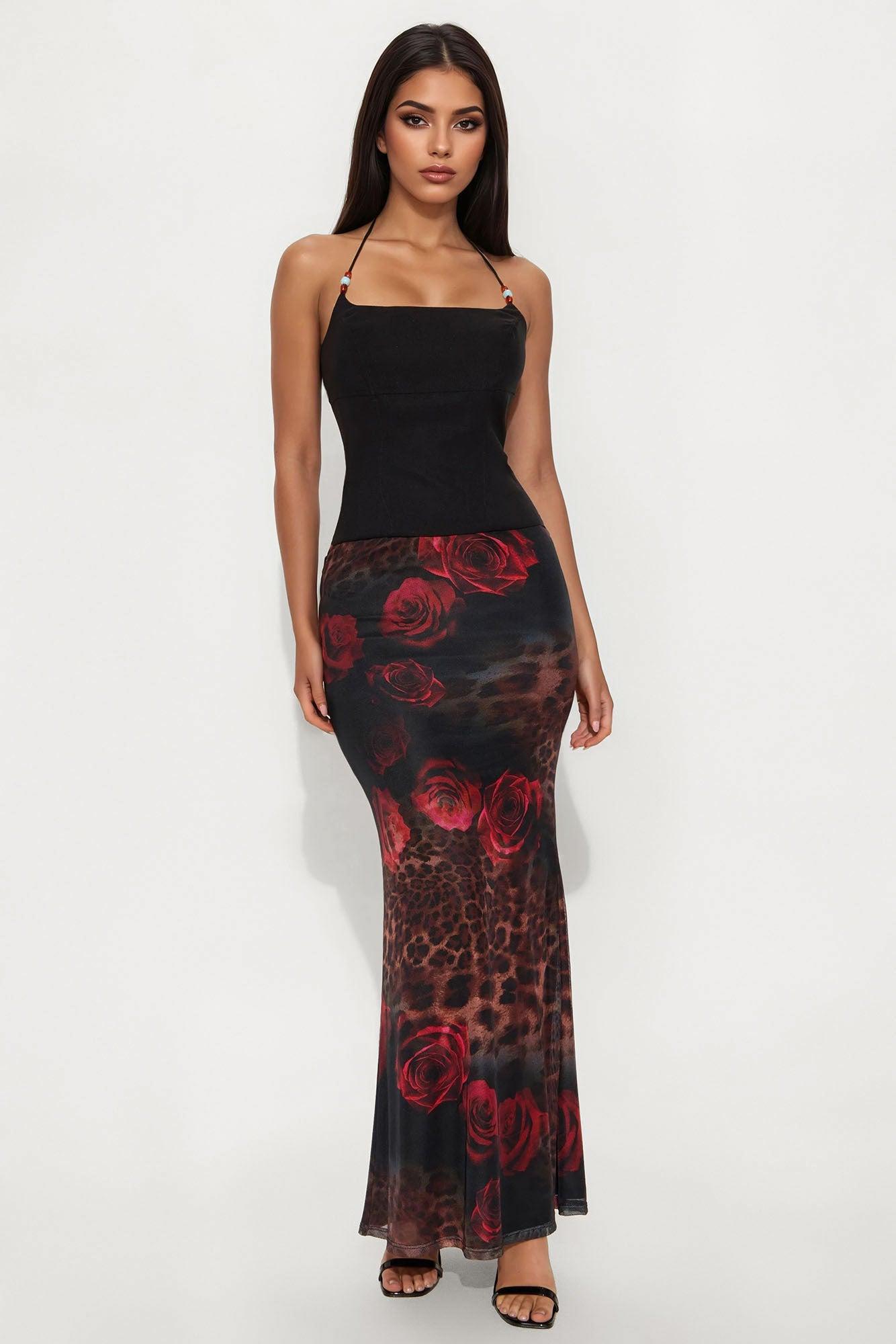 Weekend Getaway Beaded Corset Top - Black Female Product Image