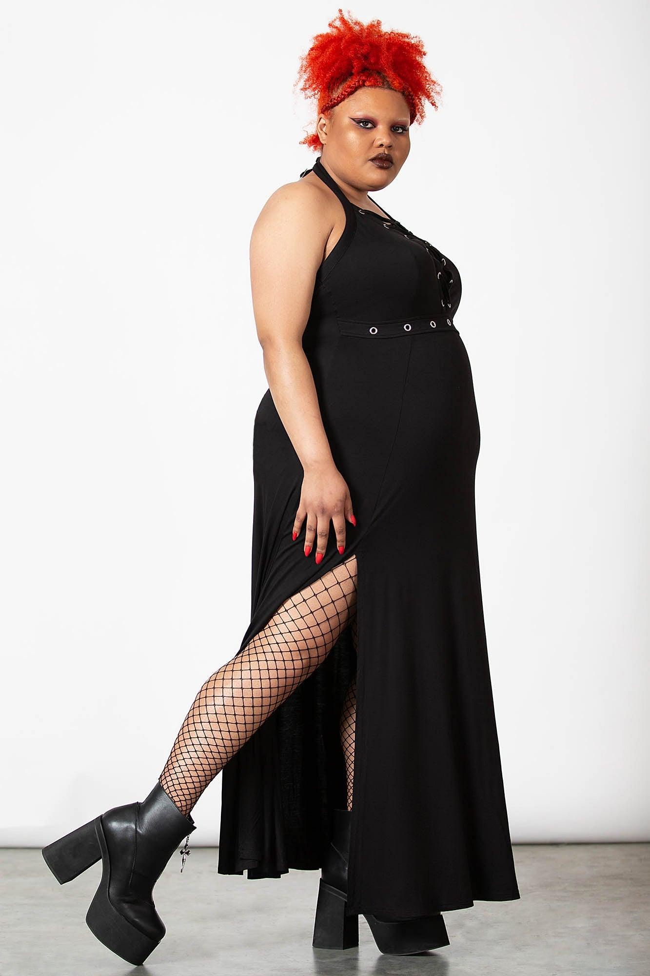 Tristania Maxi Halter Dress Product Image