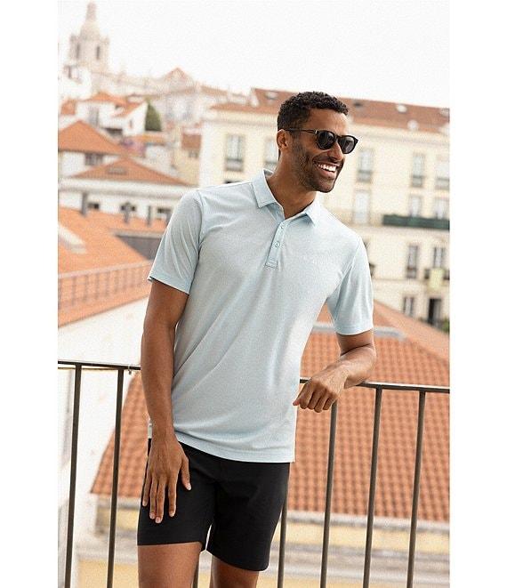 TravisMathew Lake Breeze Short Sleeve Polo Shirt Product Image