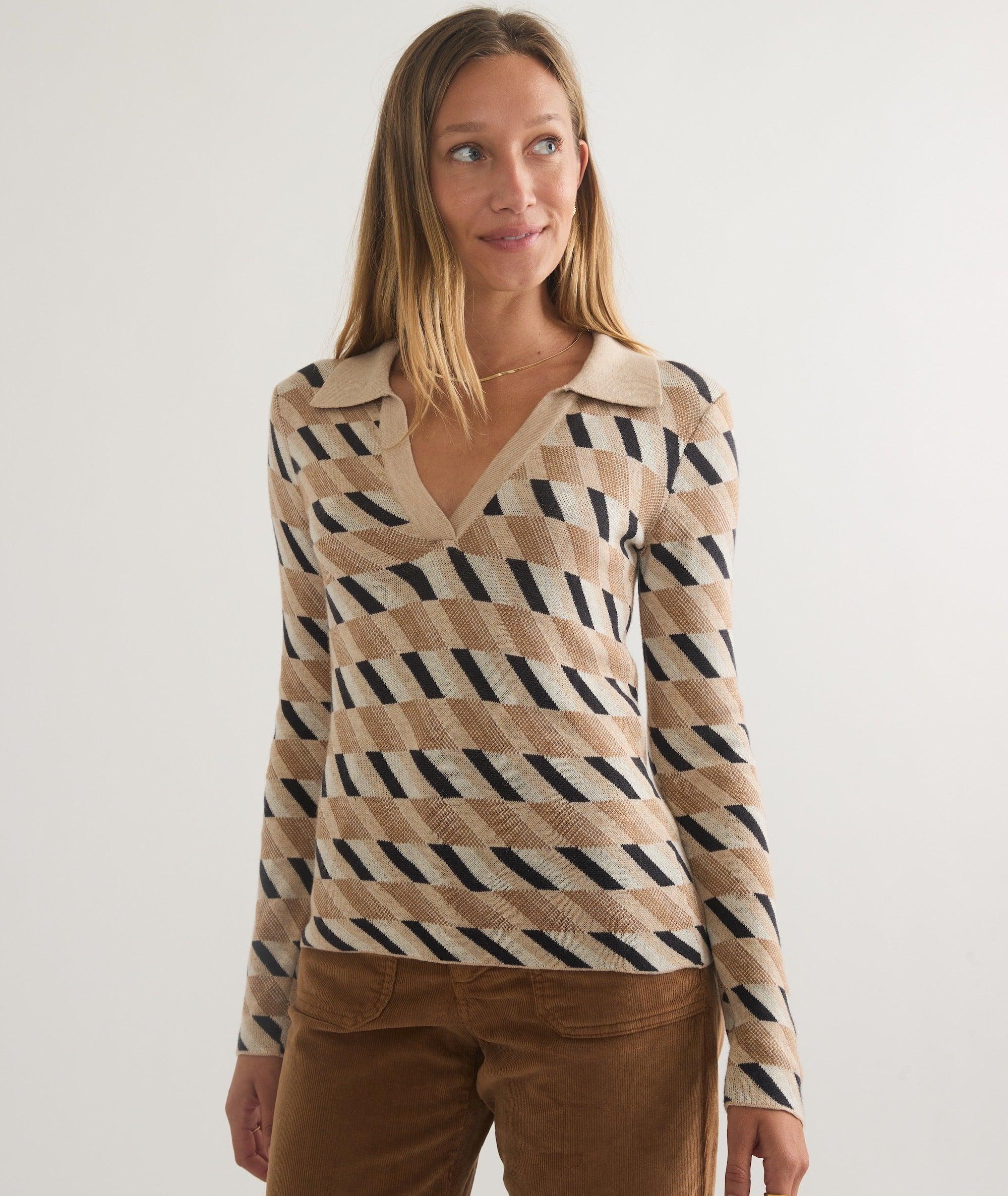 Morgan Sweater Polo Product Image