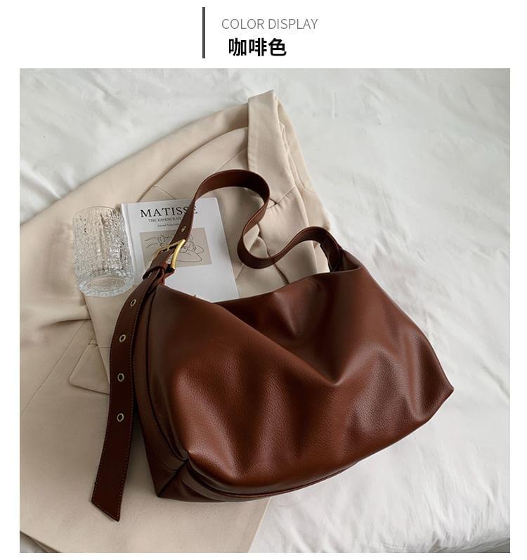Faux Leather Crossbody Bag Product Image