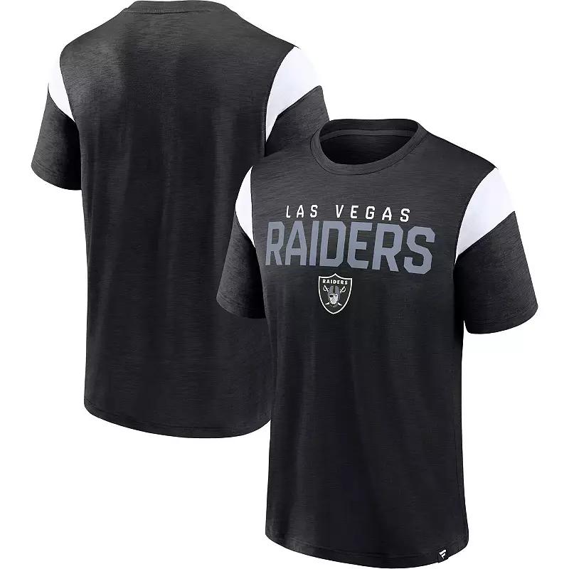 Men's Fanatics Branded Black Las Vegas Raiders Home Stretch Team T-Shirt,  Product Image