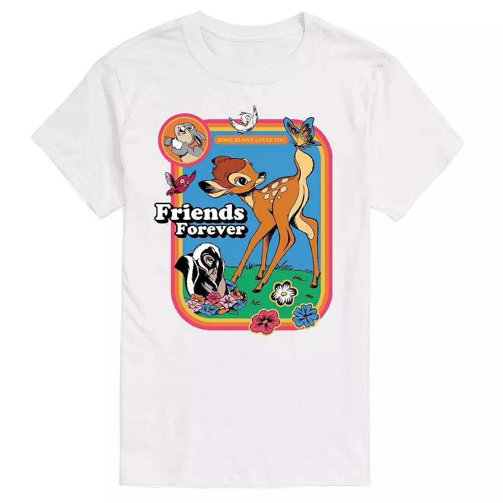 Disney's Bambi Big & Tall Friends Forever Graphic Tee, Men's,  Product Image