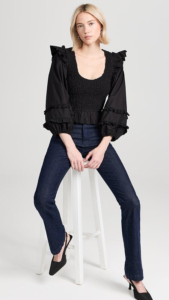 Cleobella Veronika Solid Blouse | Shopbop Product Image