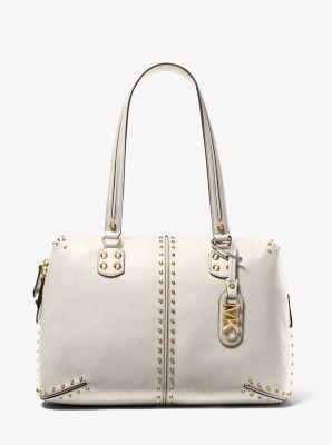 Astor Large Studded Leather Tote Bag Product Image
