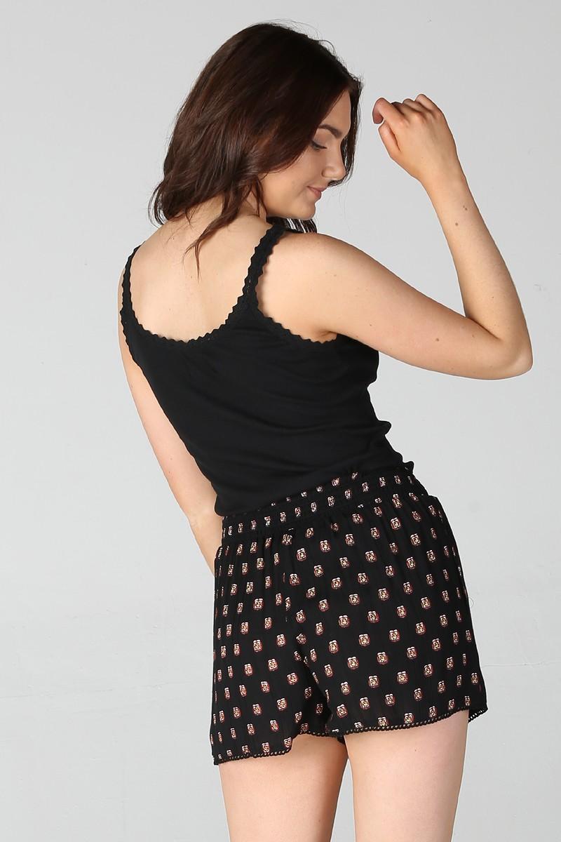 Floral Mini Prints Shorts Product Image