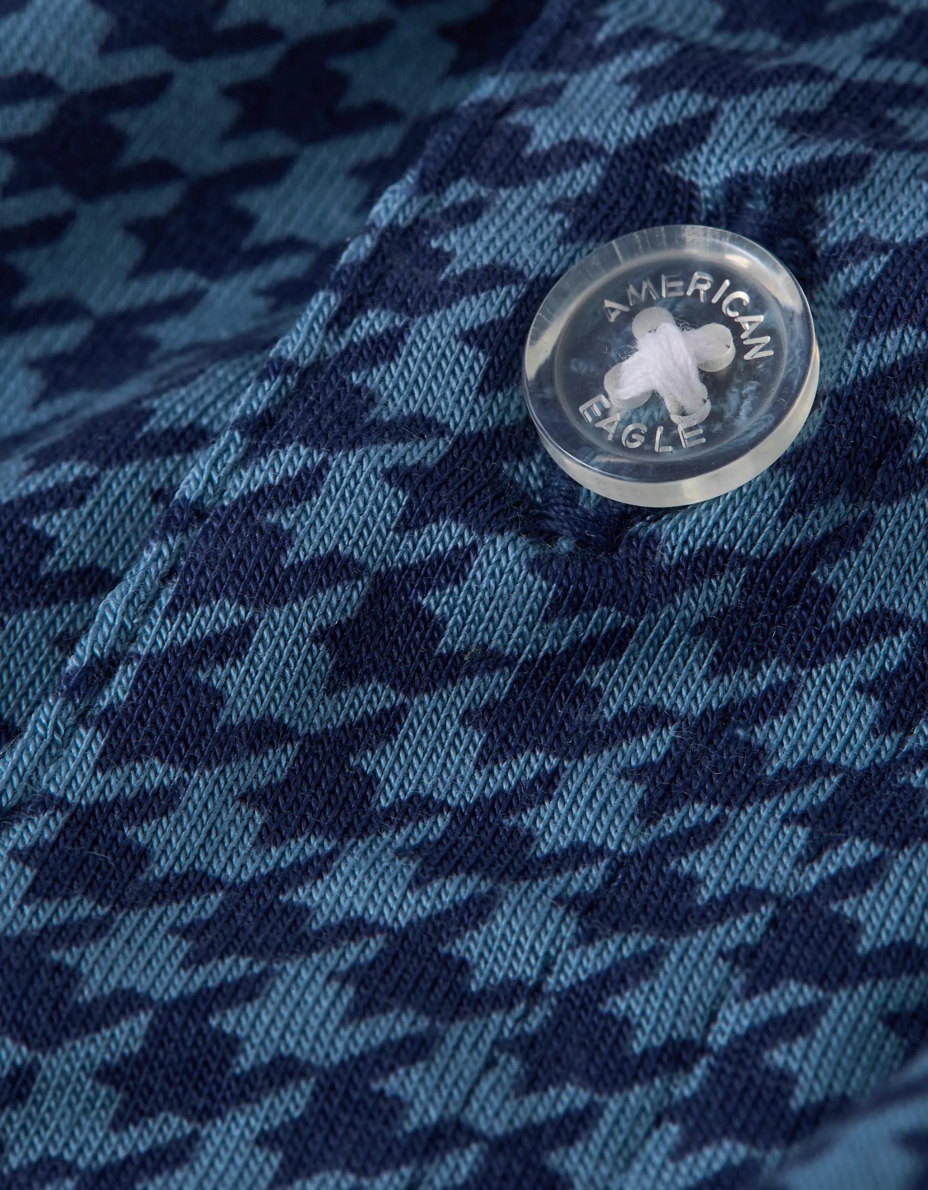 AEO Men's Houndstooth Slim Knit Ultra Soft Boxer Short Product Image