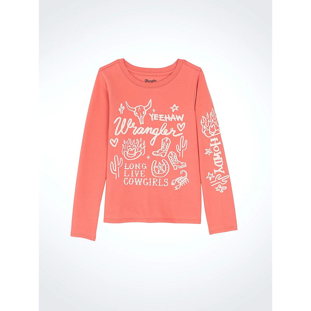 Women's Wrangler Western Graphic Boyfriend Tee in Cacao Nibs Product Image