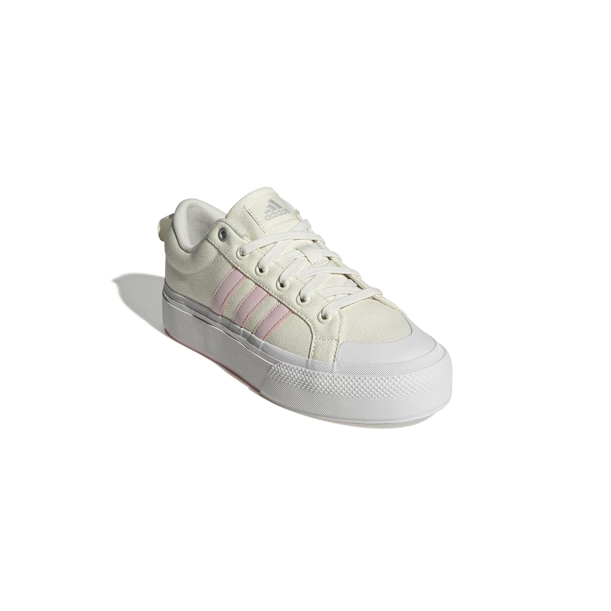 adidas Bravada 2.0 Women's Platform Sportswear Shoes, Size: 9.5, Off White Product Image