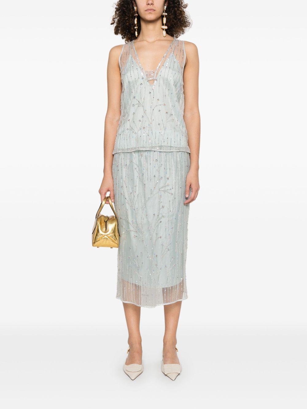 bead-embellished top Product Image