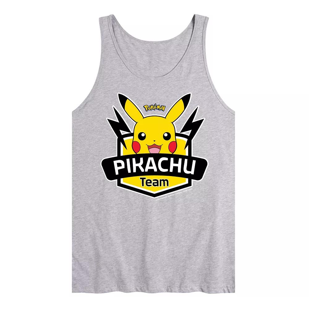 Men's Pokemon Team Pikachu Tank Top,  Product Image