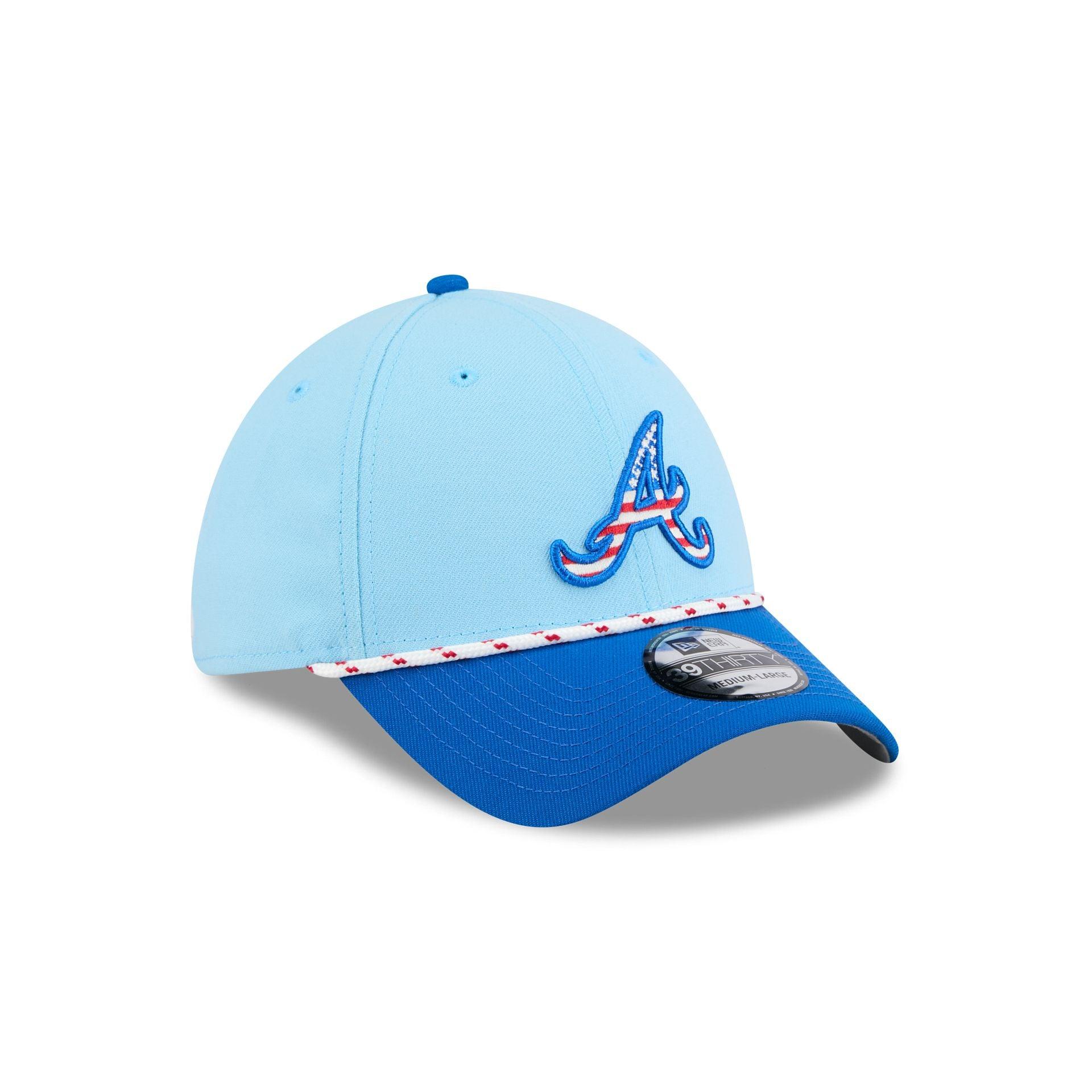 Atlanta Braves Independence Day 2025 39THIRTY Stretch Fit Hat Male Product Image
