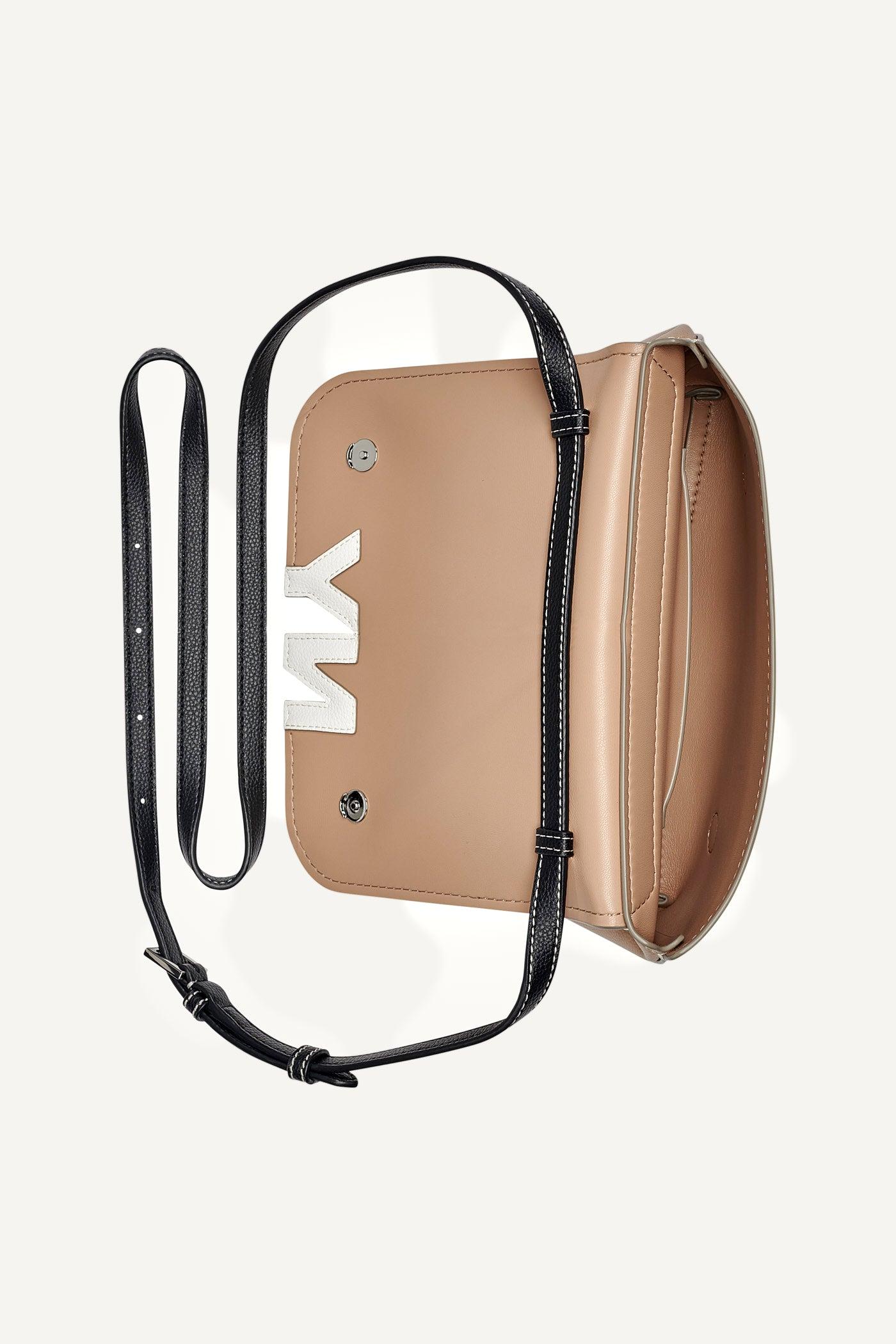 NICOLE LOGO EMBELLISHED CROSSBODY BAG Product Image