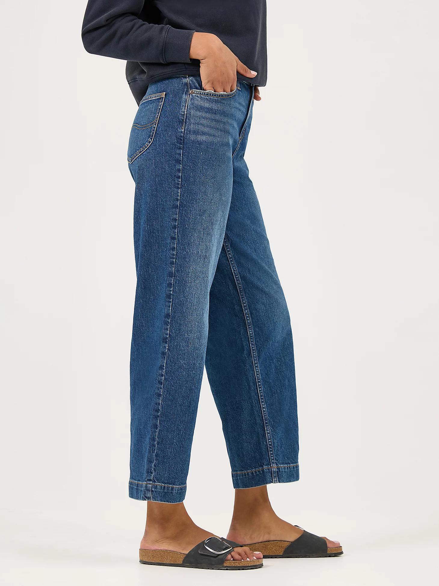 Women's Legendary Wide Leg Crop Jean | Women's Capris & Crops | Lee® Product Image