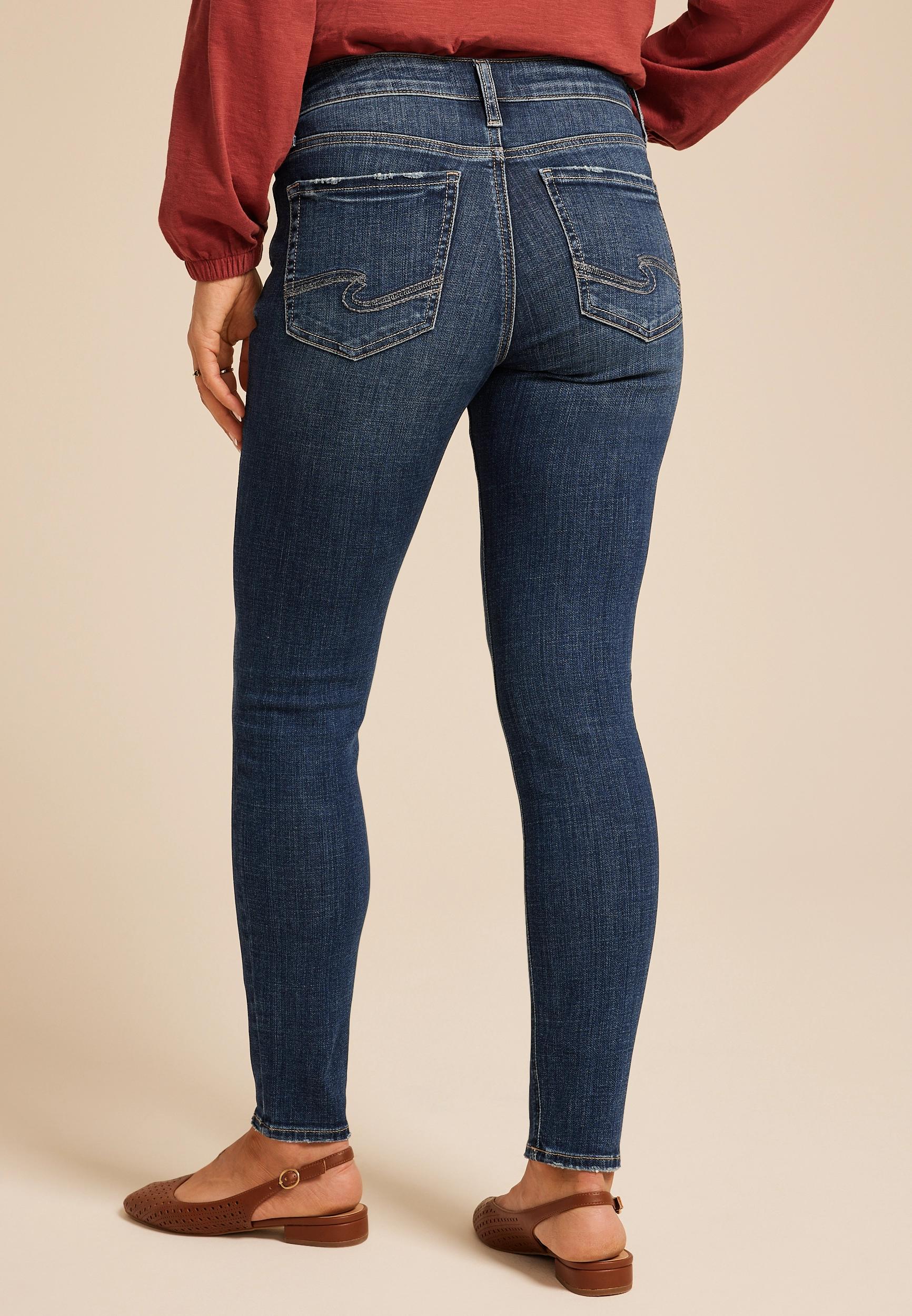 Silver Jeans Co.® Suki Curvy Mid Rise Skinny Jean Product Image