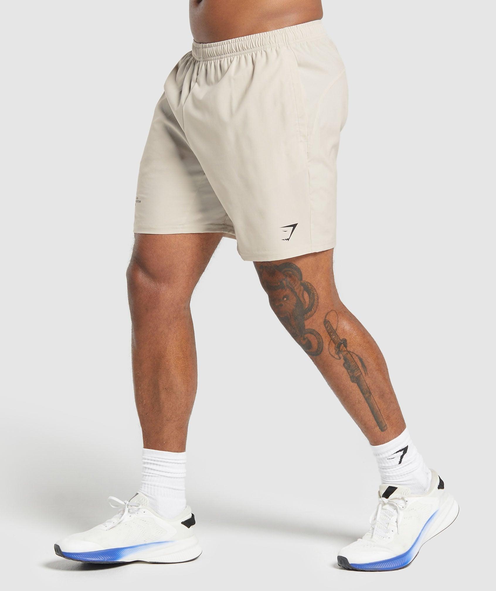 Gymshark Conditioning Club Shorts - Pebble Grey Male Product Image