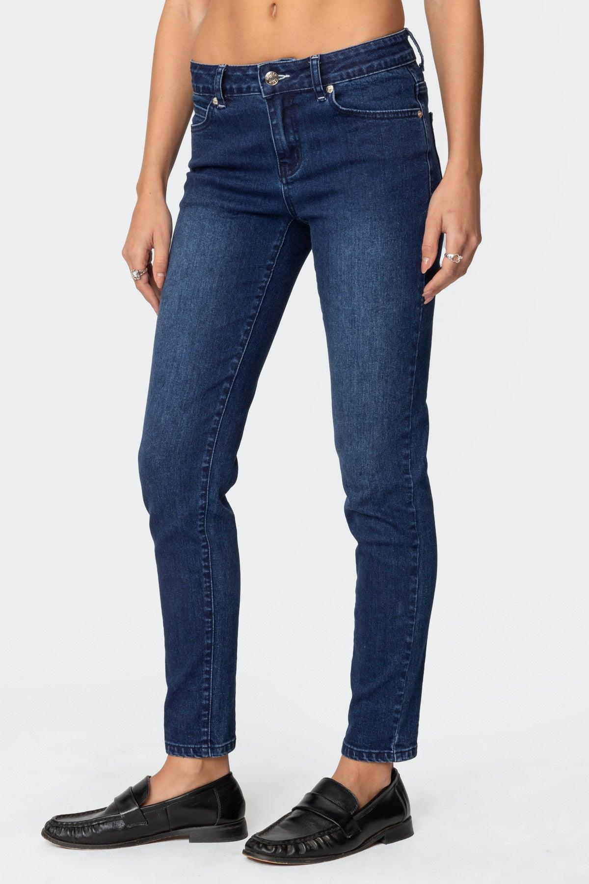 Rosalia Low Rise Skinny Jeans Product Image