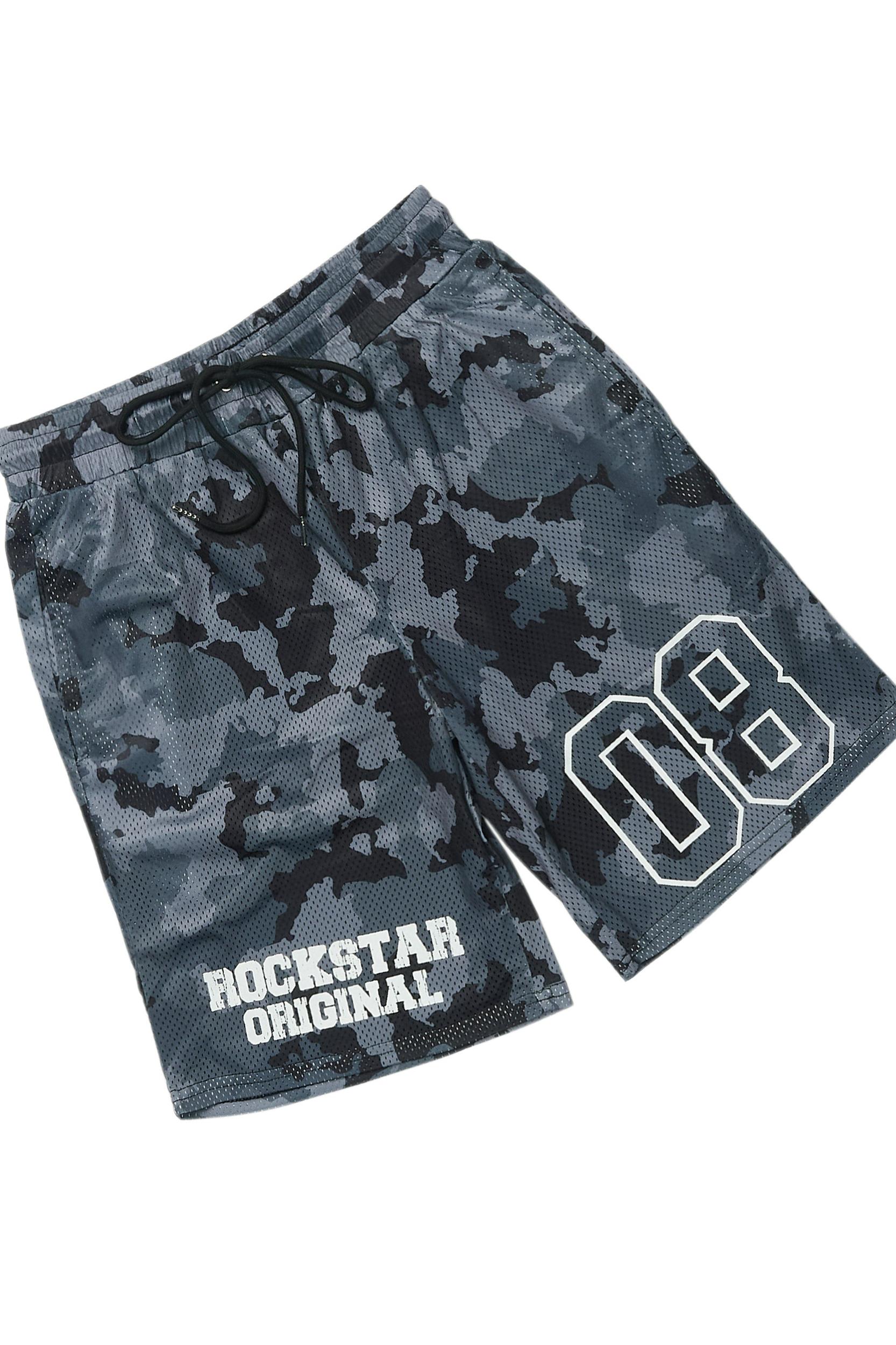 Fero Black T-Shirt/Short Set Male Product Image