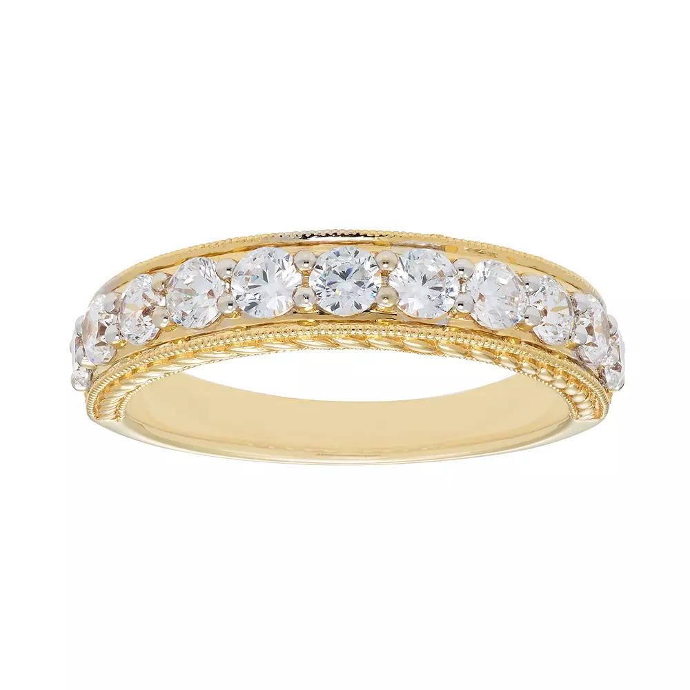 The Regal Collection 14k Gold 1 Carat T.W. IGL Certified Diamond Wedding Band, Women's,  Product Image
